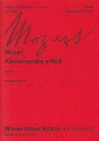 Klaviersonate in a-moll, KV 300d (310) mit Faksimilie Ausgabe